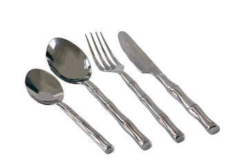 set spoon, fork and knife