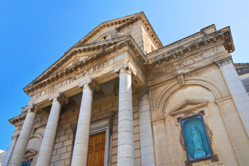 Naklejka premium Church of Incoronata. Minervino Murge. Puglia. Italy.