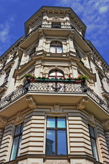 Obraz premium Berlin, Sanierter Altbau
