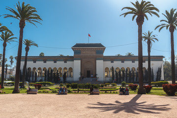 Square of Mohammed V and courthouse, Casablanca, Morocco © Masterovoy