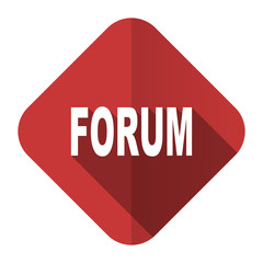 forum flat icon