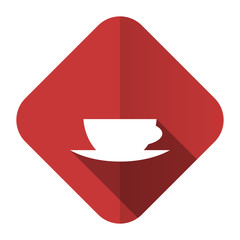 espresso flat icon caffe cup sign