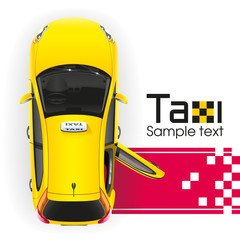 Yellow Taxi on the Red Carpet © Antonio Kalini