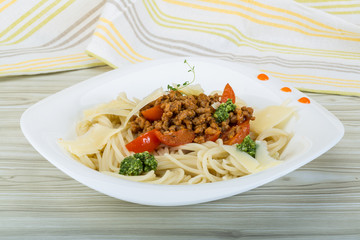 Pasta bolognese