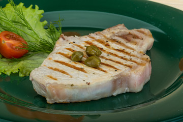 Grilled t-bone steak