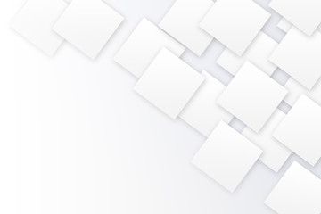 Abstract boxes fading, copy space