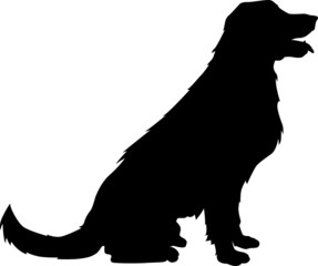 Dog silhouette