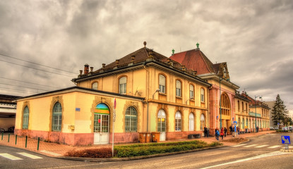 Railway station of Saint Louis - Alsace, France