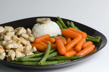 Chicken   fillet with vegetables