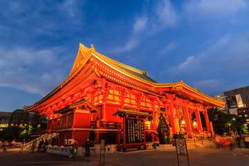 Obraz premium Sensoji, also known as Asakusa Kannon Temple .