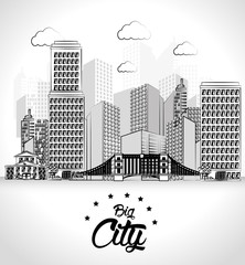 Urban design, vector illustration.