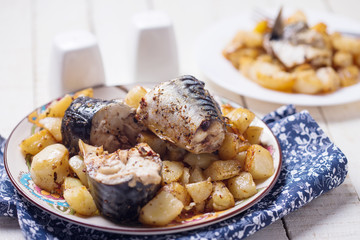 Fish with potato