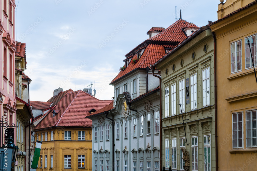 Poster Mala Strana streets