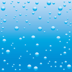 Vector background. Bubbles.