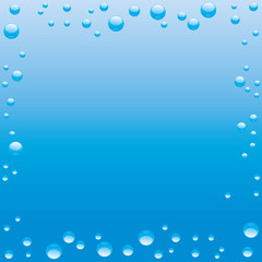 Vector background. Bubbles.