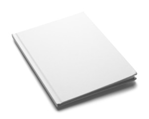 Blank White Book