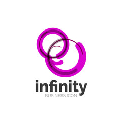 Obraz premium Loop, infinity business icon