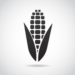 Corn vector icon. © ArtbyInez