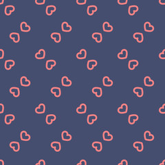 Seamless valentine Love Heart Pattern