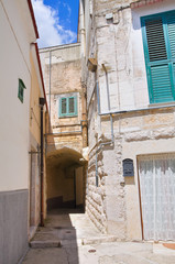 Alleyway.  Minervino Murge. Puglia. Italy.