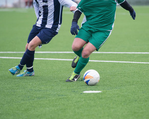 Actions in soccer field