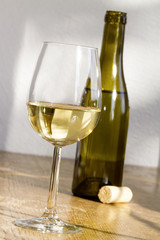 Weißwein Weinglas