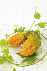 熟したゴーヤー