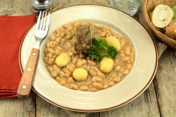 cassoulet au confit de canard