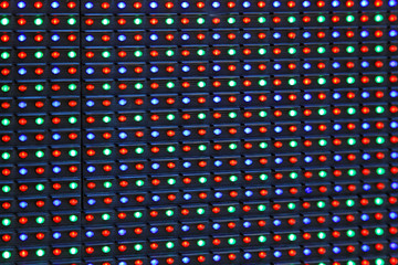 RGB LED display