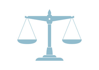 Scale icon on white background