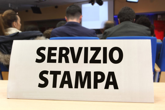 servizio stampa