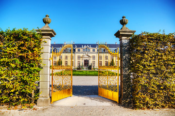 The Herrenhausen Gardens in Hanover, Germany © andreykr
