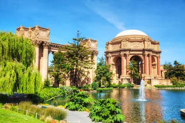 Washable wall murals San Francisco The Palace of Fine Arts in San Francisco