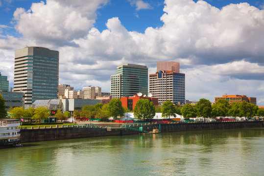 Downtown Portland cityscape