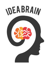 Idea design, vector illustration.
