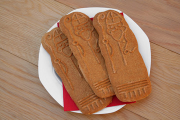 speculoos a forma di San Nicolas_ biscotti di Natale