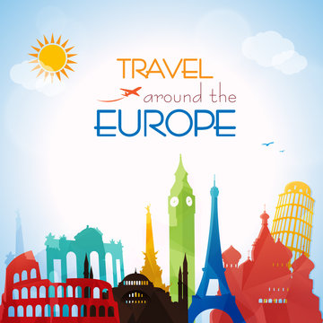 Travel around the Europe