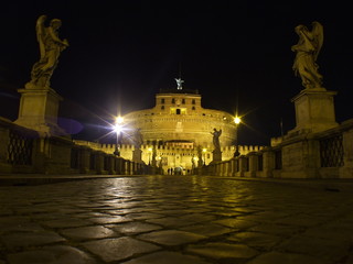 Fototapeta na wymiar Castillo San Angelo, Roma
