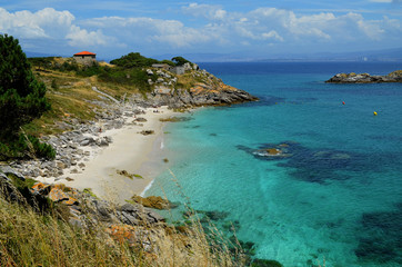Nosa Señora beach (Cies Islands, Galicia)