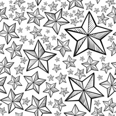 Obraz premium Stars pattern