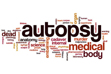 Autopsy word cloud