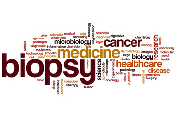 Biopsy word cloud