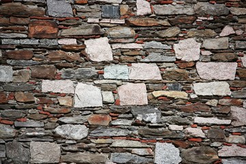 Natursteinmauer - Mauer - Italien