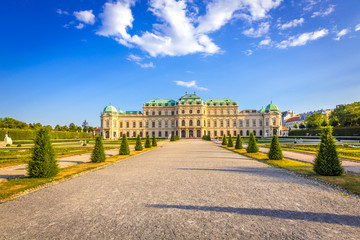 Naklejka premium Schloss Belvedere #1, Wien