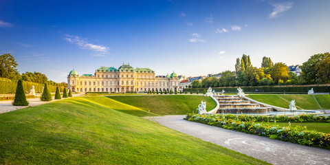 Schloss Belvedere #3, Wien - obrazy, fototapety, plakaty