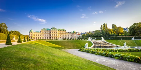 Deurstickers Belvedere Palace   3, Wenen © A. Karnholz