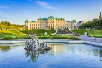 Schloss Belvedere #2, Wien - obrazy, fototapety, plakaty