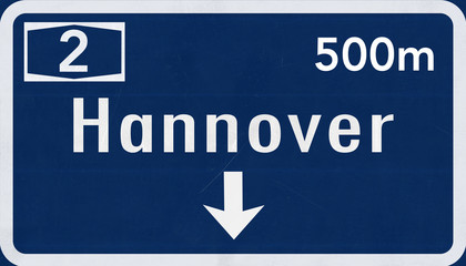 Germany Highway Road Sign