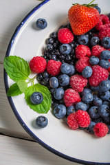 Closeup of fresh berry