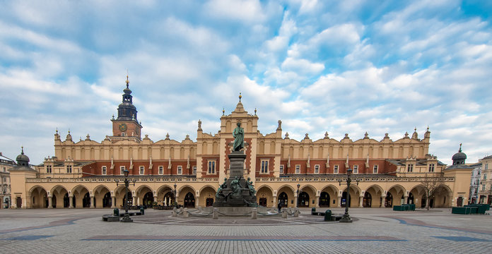 Fototapeta Krako Textile market. sukiennice